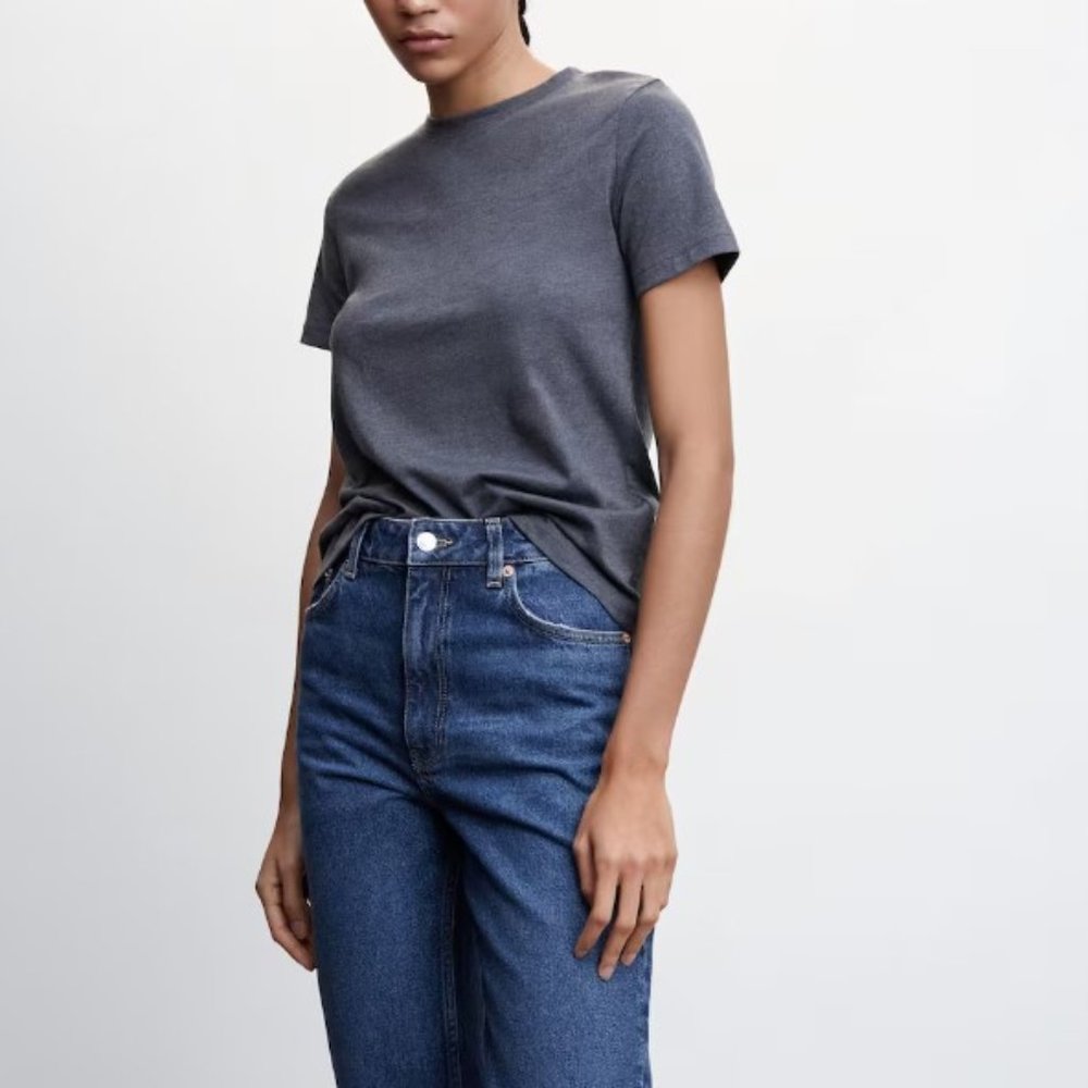 Mango Dark Blue wash "Mom" jeans US size 10